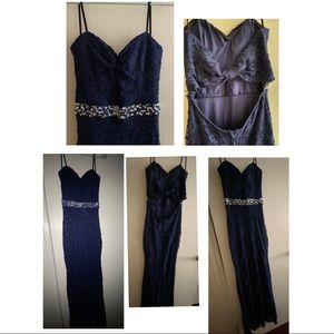 windsor blue mermaid dress